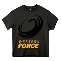 Asphalt western force rugby super league Heavy Core Tee - linhVisuals