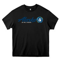 Black alaska eskimo Heavy Core Tee - linhVisuals