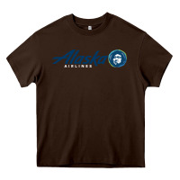 Chocolate Brown alaska eskimo Heavy Core Tee - linhVisuals
