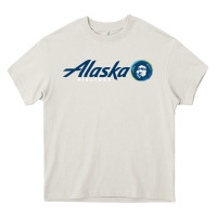 Cream alaska eskimo Heavy Core Tee - linhVisuals