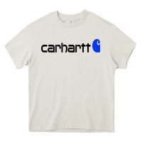 Cream carhartt Heavy Core Tee - linhVisuals