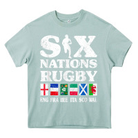 Arona rugby 6 nations england france ireland italy scotland wales t shirt Heavy Core Tee - linhVisuals