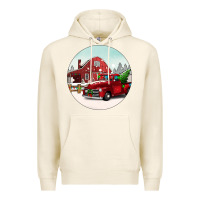 Tofu Christmas farm Christmas Premium Hoodie - BarkalooDesign