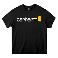 Black carhartt Heavy Core Tee - linhVisuals