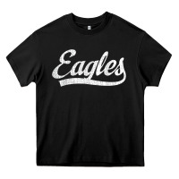 Black eagles school sports fan team spirit mascot gift Heavy Core Tee - linhVisuals