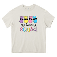 Easter Egg Hunting Squad Kindergarten Squad Girls Boys Kids Heavy Core Tee | Teevron