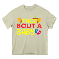 Mossy taco bout a baby pregnancy announcement cinco de mayo party t shirt Heavy Core Tee - linhVisuals