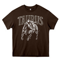Chocolate Brown taurus zodiac sign horoscope may astrology t shirt Heavy Core Tee - linhVisuals