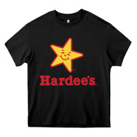 Black hardee's Heavy Core Tee - linhVisuals