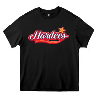 Black hardee's Heavy Core Tee - linhVisuals
