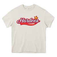 Cream hardee's Heavy Core Tee - linhVisuals