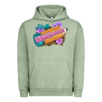 Pigment Oil Green kinder garten Urban Hoodie - RanaPortraitStore