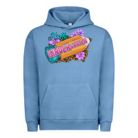 Pigment Pebble Blue kinder garten Urban Hoodie - RanaPortraitStore