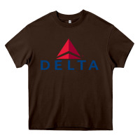 Chocolate Brown DELTA Heavy Core Tee - linhVisuals