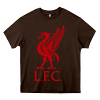 Chocolate Brown LIVERPOOL TEAM Heavy Core Tee - linhVisuals