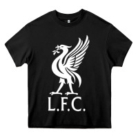 Black LIVERPOOL CLUB Heavy Core Tee - linhVisuals
