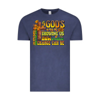 Vintage Denim Autumn Is God's way Of Showing Us How Beautiful Ch Vintage Tee - CowhideDigitalArt
