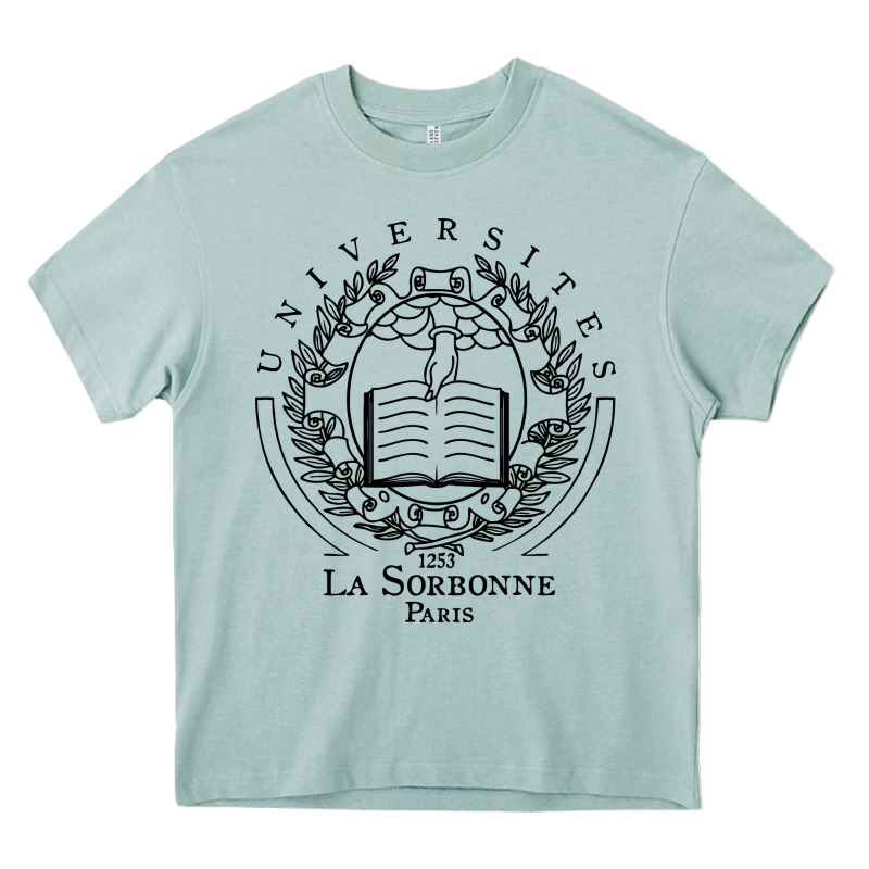Universite Paris La Sorbonne Heavy Core Tee by linhVisuals | Teevron