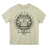 Mossy universite paris la sorbonne Heavy Core Tee - linhVisuals