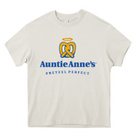 Cream auntie anne's Heavy Core Tee - linhVisuals