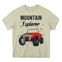 Mossy mountain explorer Heavy Core Tee - linhVisuals