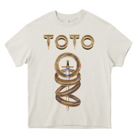 Cream TOTO ROCK Heavy Core Tee - linhVisuals