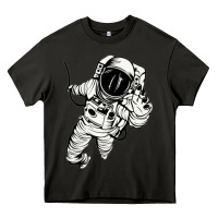 Asphalt astronaut in the space Heavy Core Tee - linhVisuals