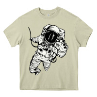 Mossy astronaut in the space Heavy Core Tee - linhVisuals