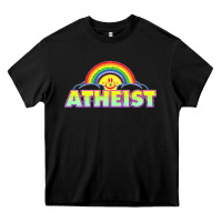 Black atheist2 Heavy Core Tee - linhVisuals