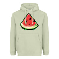 Matcha watermelon sliece Heavyweight Hoodie - Jasminsmagicworld