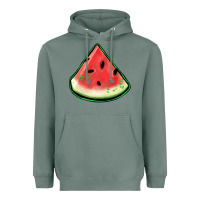 Sage watermelon sliece Heavyweight Hoodie - Jasminsmagicworld