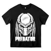 Black predator Heavy Core Tee - linhVisuals
