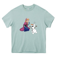 Arona olaf and  elsa Heavy Core Tee - linhVisuals