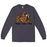 Smoke Peace Love T Rex Long Sleeve Tee - LillyAllenDesigns
