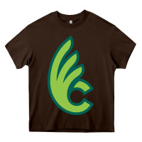 Chocolate Brown wilmington college quaqers Heavy Core Tee - linhVisuals