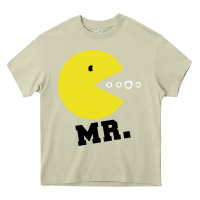 Mossy Mr Pacman Heavy Core Tee - linhVisuals