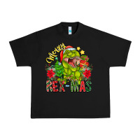 Black Merry Rexmas Urban Heavy Tee - CowhideDigitalArt