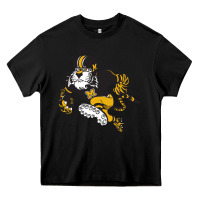 Black the missouri tigers Heavy Core Tee - linhVisuals