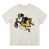 Cream the missouri tigers Heavy Core Tee - linhVisuals