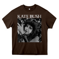 Chocolate Brown kate bush vintage Heavy Core Tee - linhVisuals