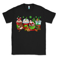 Black christmas santa claus coffee cups Classic Tee - OliviaCreatesArt
