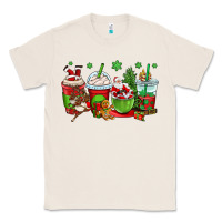 Natural christmas santa claus coffee cups Classic Tee - OliviaCreatesArt