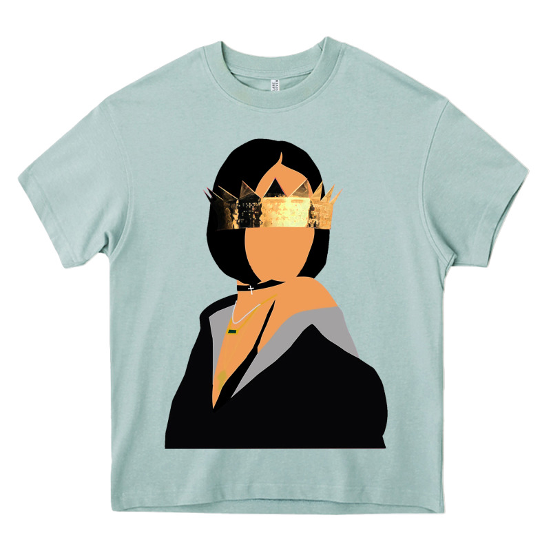 Rihanna Artwork Heavy Core Tee by linhVisuals | Teevron