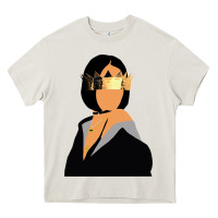 Cream rihanna artwork Heavy Core Tee - linhVisuals