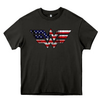 Asphalt Wonder woman american flag Heavy Core Tee - linhVisuals