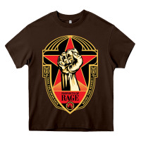 Chocolate Brown prophets of rage poster Heavy Core Tee - linhVisuals