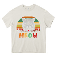 Cream funny vintage raccoon meow raccoon lovers Heavy Core Tee - linhVisuals