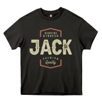 Asphalt Genuine Jack Funny Personalized Name Heavy Core Tee - linhVisuals