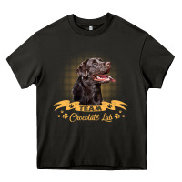 Asphalt labrador retriever team chocolate lab funny Heavy Core Tee - linhVisuals