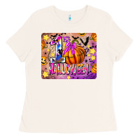 Bone 1st Halloween Ladies Tee - CowhideDigitalArt